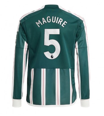 Manchester United Harry Maguire #5 Bortatröja 2023-24 Långärmad